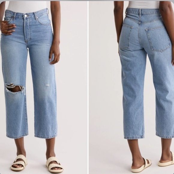 Etica Altin loose crop jeans - Picture 1 of 8